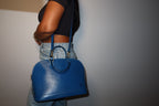 Louis Vuitton Alma PM in Blue Epi Leather